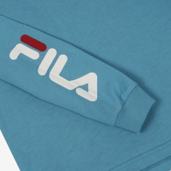 Fila Biella Italia Round Fiu T-shirt Kék | HU-98875